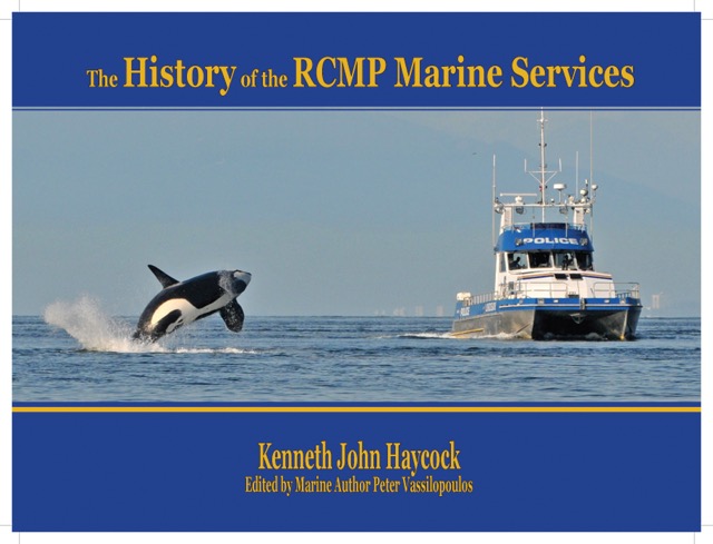 Dust Cover of RCMP Marine History Book