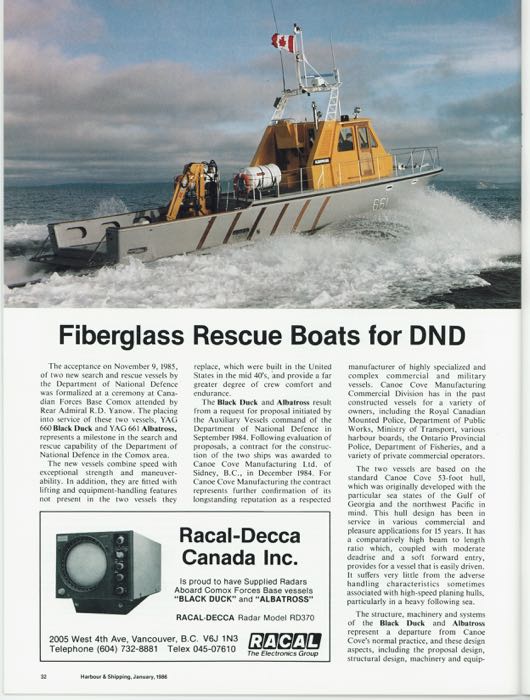 Page 1, Rescue Vessels