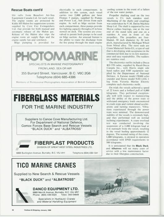 Page 5, Rescue Vessels